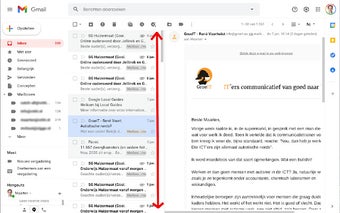 GMail Infinite Scroll