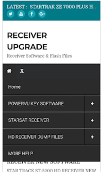 Receiver Upgrade - Latest Updates All Receivers