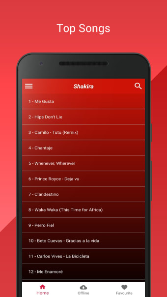 Shakira With 100 Songs