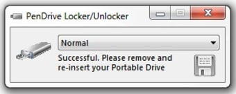 Pendrive Locker/Unlocker