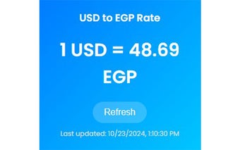 USD to EGP Rate Checker