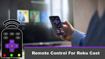 Roku Cast Remote Control TCL