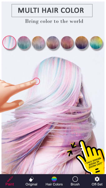 Multi Hair Color Changer App