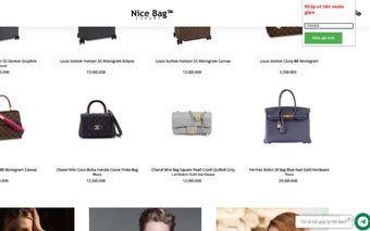 Nice Bag Luxury - Hiện giá sản phẩm đã giảm