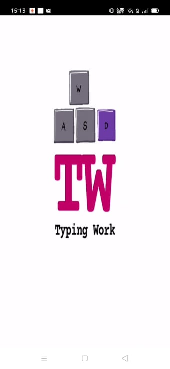 Typing Work - From Home