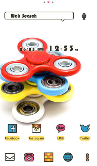 Toy Wallpaper Fidget Spinners themes