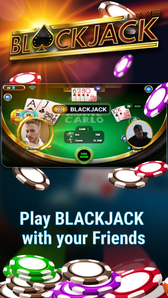 Blackjack 21: Live Casino game
