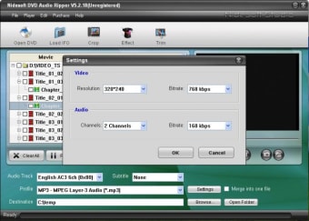 Nidesoft DVD Audio Ripper