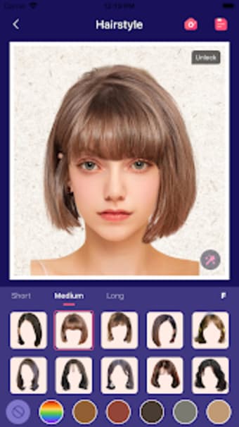 Photo Editor: Hairstyle Try On