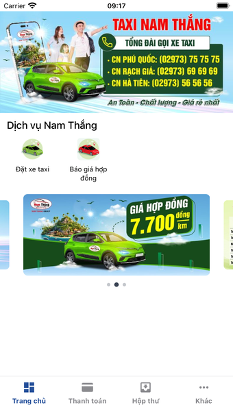 Taxi Nam Thắng