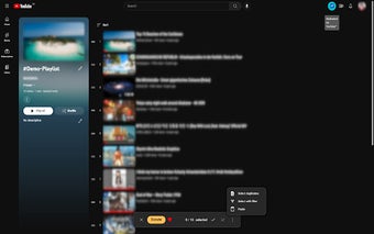 Multiselect for YouTube™