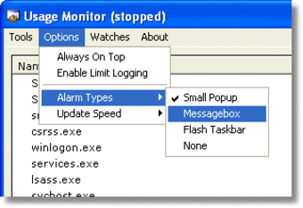 Usage Monitor