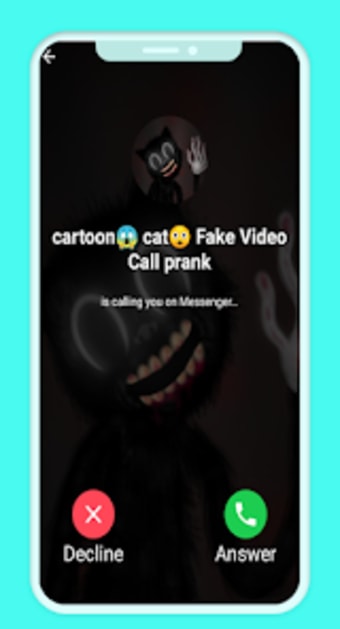fake video Call cartoon cat