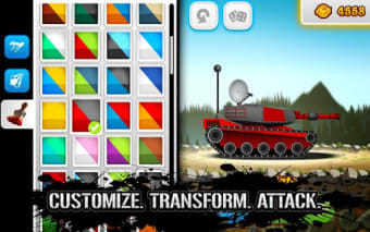 Tankomatron War Robots Transform Tanks into Bots