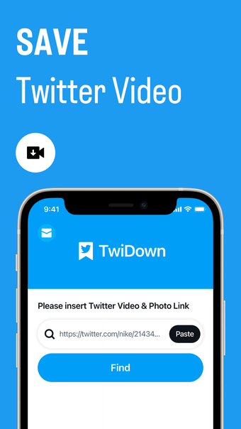 TwiDown - Twitter Video Saver