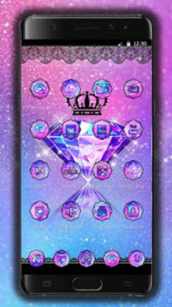 Galaxy Diamond Theme
