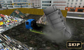 3D Garbage Truck Driver