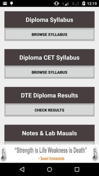 DTE Diploma Syllabus Karnataka