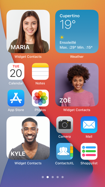 Widget Contacts