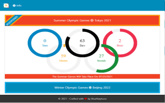 Next Olympic Games Countdown