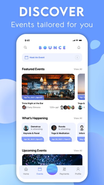 Bounce: Events  Payments