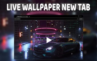 Mercedes AMG GT Live Wallpaper New Tab