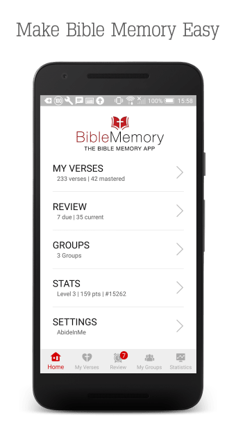 Bible Memory: Scripture Typer