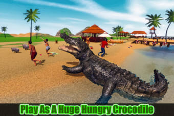 Crocodile Simulator 2019: Beach  City Attack