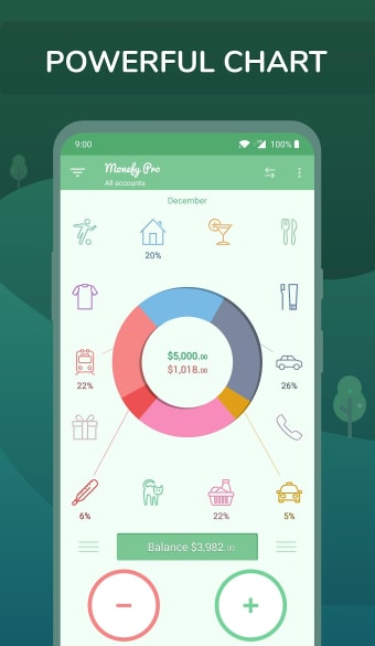 Monefy Pro - Budget Manager and Expense Tracker
