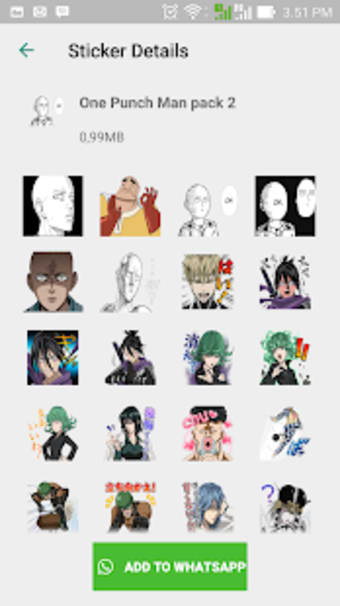 Anime Stickers Pack