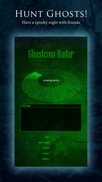 Ghostcom Radar - Spirit Detector Simulator