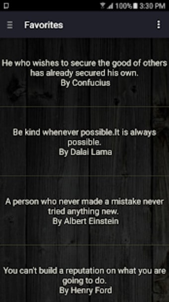 Great Quotes by Great Legends