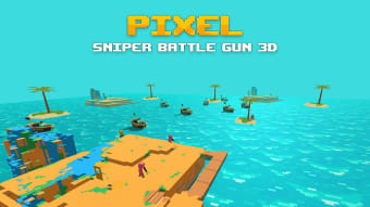 Pixel Sniper Battle Gun 3D