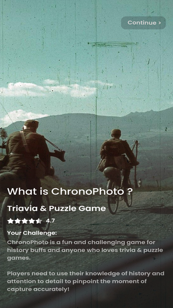 ChronoPhoto Trivia Puzzle Quiz