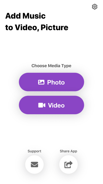 Add Music To Video and Picture