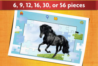 Horse Jigsaw Puzzles Game - For Kids  Adults