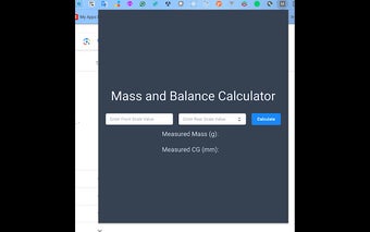 Mass and Balance