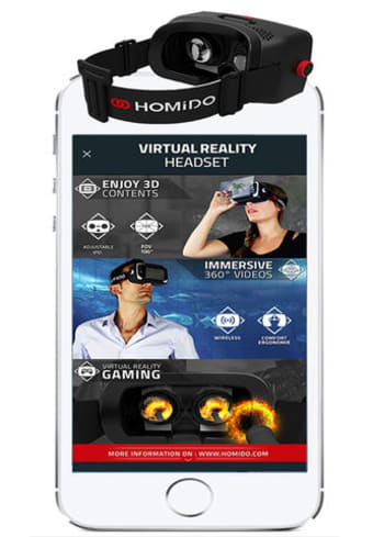 Homido 360 VR player