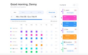 Confetti Habit Tracker