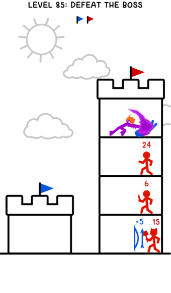 Stick Tower Battle: Hero War