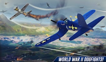WW2 War Plane Dog Fight Air Combat: World War Game