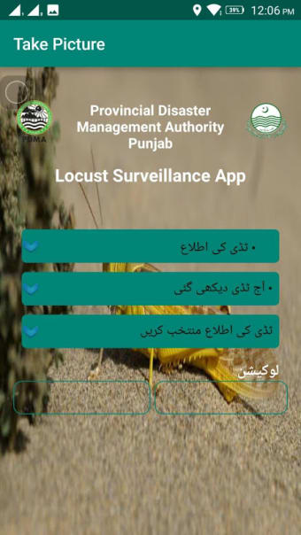 Locust Survey - PDMA Punjab