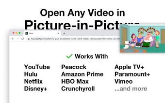 Picture-in-Picture for ALL Sites