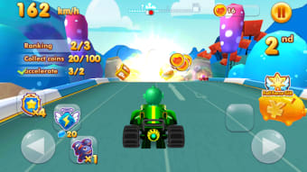 PJ Hero Mask Kart Racing Rush