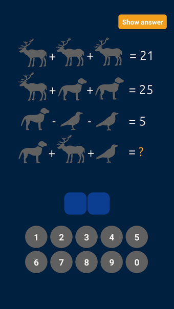 Math Logic Puzzles Games: Quiz