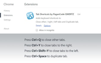 Tab Shortcuts by PaganCode QWERTZ
