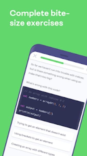 Mimo: Learn coding in JavaScript Python and HTML