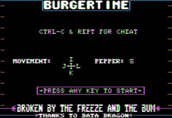 BurgerTime (1982)
