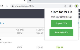 eToro for Mr Fin