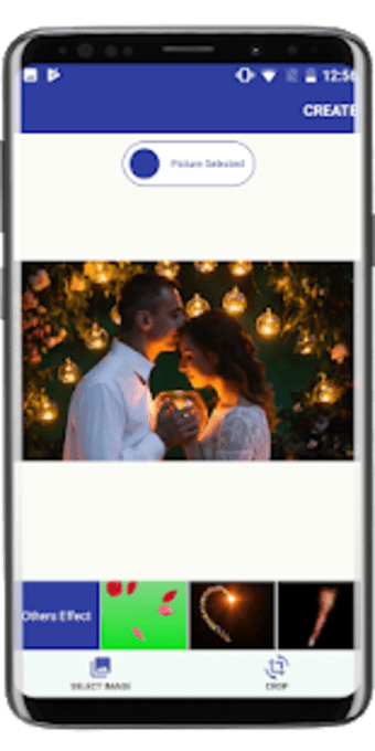 Romantic effects photo video maker with music